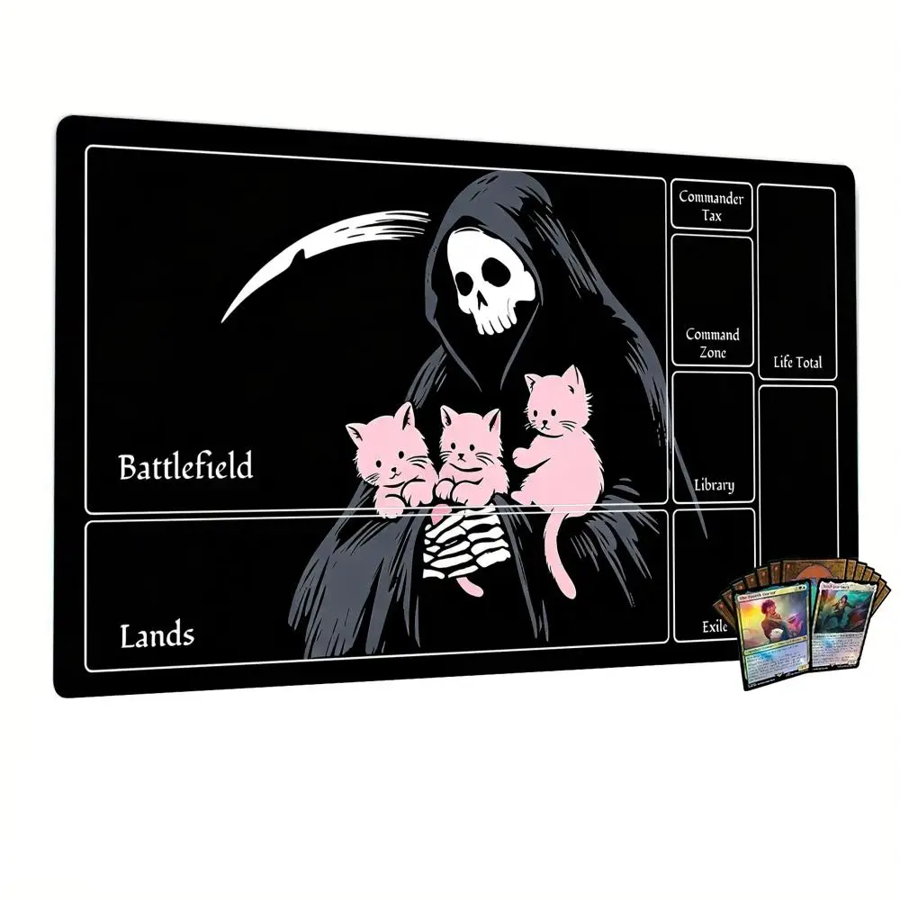 Grim Reaper Holding Pink Kitte - Pc Gaming Pink recension och pris