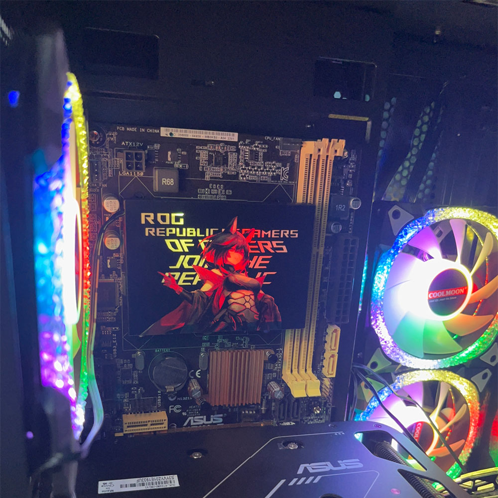 MOD PC Case/GPU/SSD ARGB Light - Pc Gaming Fullset recension och pris