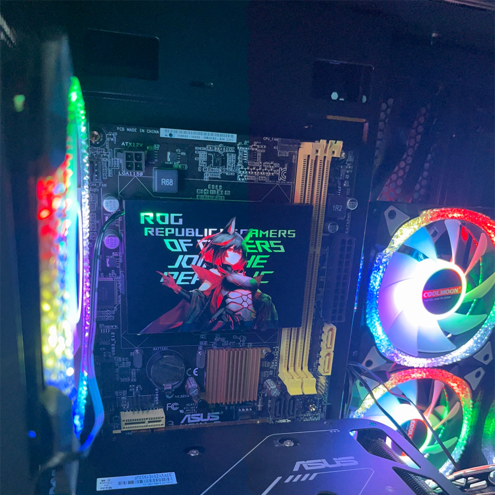 MOD PC Case/GPU/SSD ARGB Light - Pc Gaming Fullset recension och pris