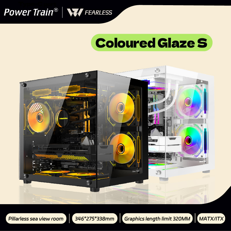 Power Train Coloured Glaze S P - Pc Gaming Fullset recension och pris