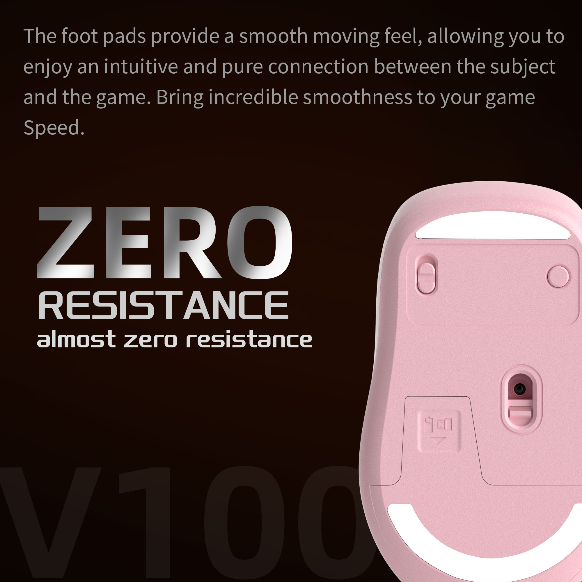 MageGee Wireless Mouse 2.4Ghz  - Pc Gaming Pink recension och pris
