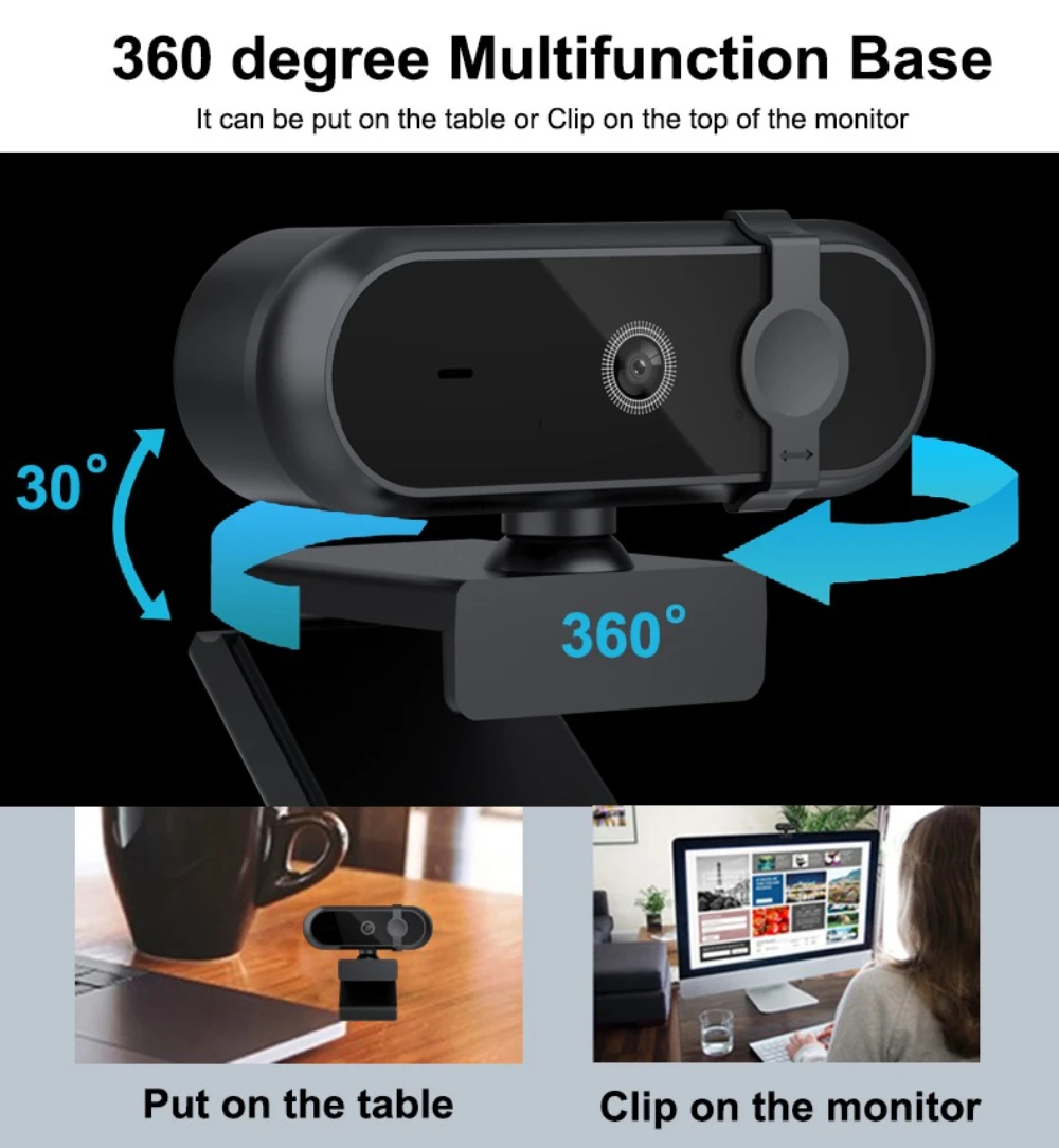 4K 2K Autofoucs Webcam 30fps F - Pc Gaming Fullset recension och pris