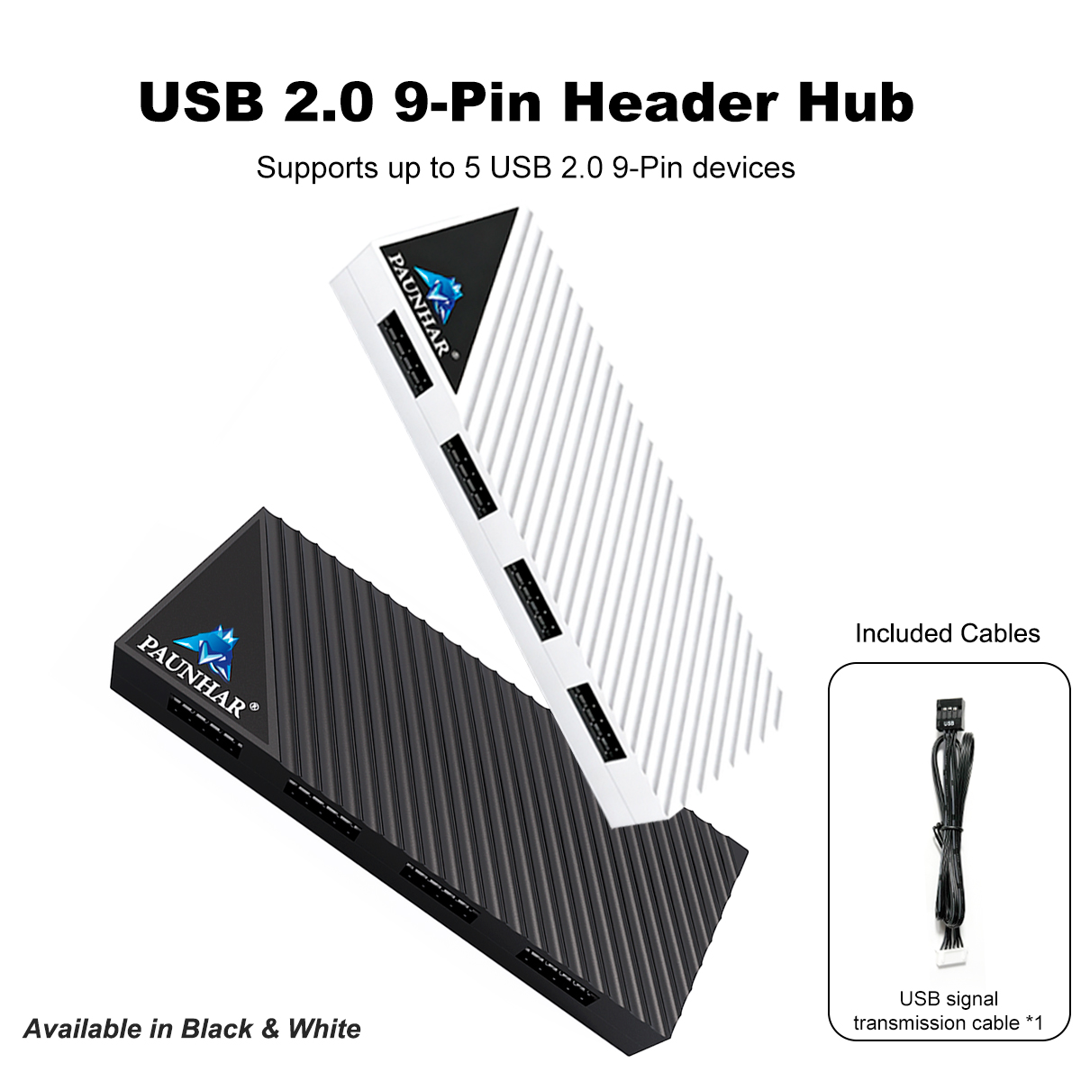 USB 2.0 9Pin 1-to-5 Magnetic H - Pc Gaming Liquid recension och pris